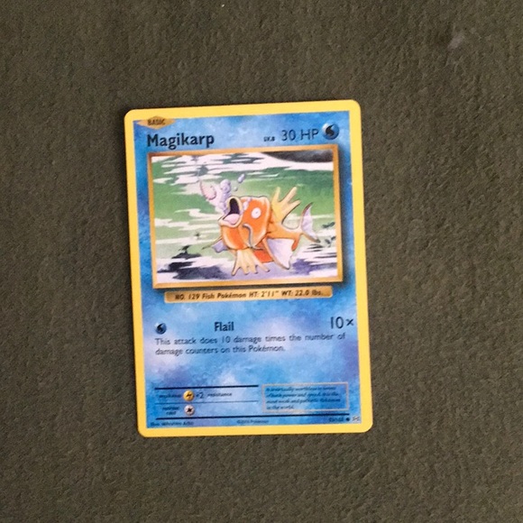 Gucci | Toys | Magikarp Pokmon Card | Poshmark